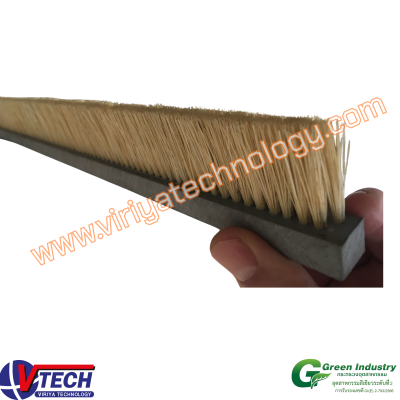 108-7 แปรงแถบชนิดตอกขน ขนหญ้าแทมปิโก้