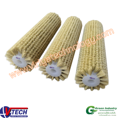 109-7 แปรงลูกกลิ้งชนิดตอกขน ﻿ขนหญ้าแทมปิโก้