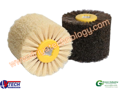 109-2 แปรงลูกกลิ้งชนิดตอกขนขนหมู