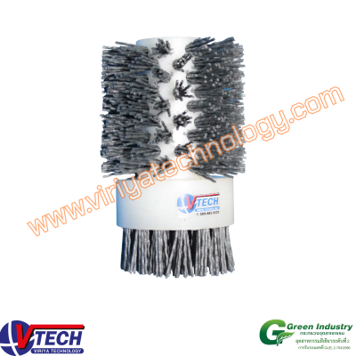 109-8 แปรงลูกกลิ้งชนิดตอกขน ซิลิกอนคาร์ไบร์ด (SIC)