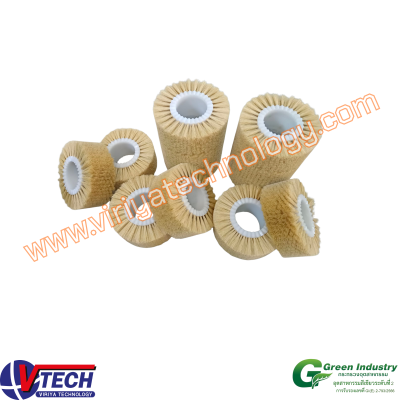 109-7 แปรงลูกกลิ้งชนิดตอกขน ﻿ขนหญ้าแทมปิโก้