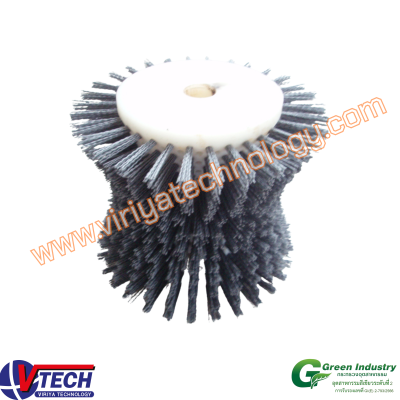 109-8 แปรงลูกกลิ้งชนิดตอกขน ซิลิกอนคาร์ไบร์ด (SIC)