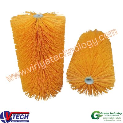 109-3 แปรงลูกกลิ้งชนิดตอกขนขนไนล่อน