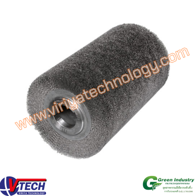 109-5 แปรงลูกกลิ้งชนิดขนลวดสแตนเลส