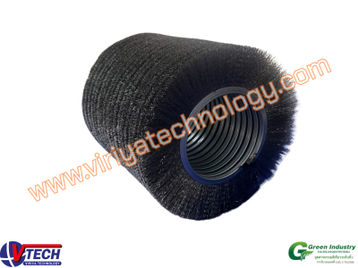 110-4 แปรงลูกกลิ้งคอย﻿ขนลวดเหล็ก