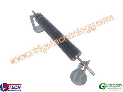 110-4 แปรงลูกกลิ้งคอย﻿ขนลวดเหล็ก