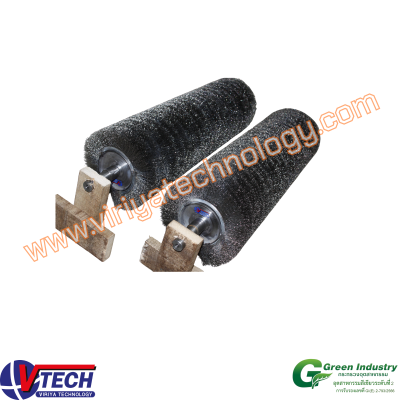 110-5 แปรงลูกกลิ้งคอยสแตนเลส