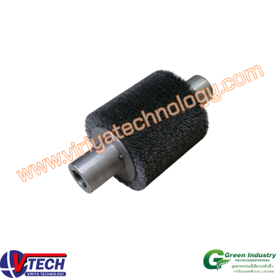 110-4 แปรงลูกกลิ้งคอย﻿ขนลวดเหล็ก