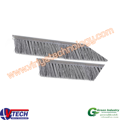 111-8 แปรงแถบชนิดหนีบขน ﻿ขนซิลิกอนคาร์ไบร์ด (SIC)