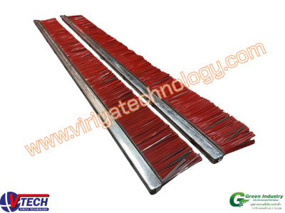 111-3 แปรงแถบชนิดหนีบขน ขนไนล่อน