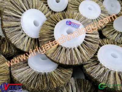 113-1 แปรงล้อกลมขนม้า