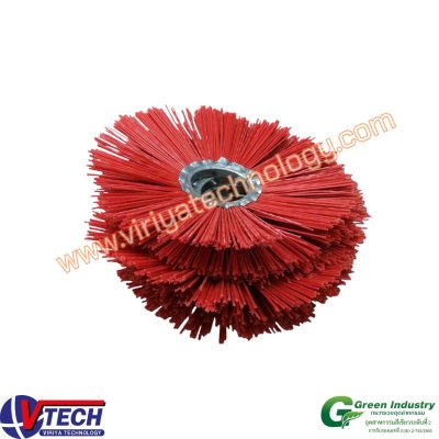 114-3 แปรงกวาดถนนขนไนล่อน (แบบแผ่น)