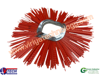 114-3 แปรงกวาดถนนขนไนล่อน (แบบแผ่น)