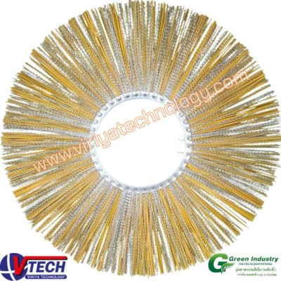 114-3 แปรงกวาดถนนขนไนล่อน (แบบแผ่น)