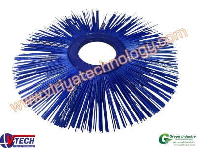 114-3 แปรงกวาดถนนขนไนล่อน (แบบแผ่น)