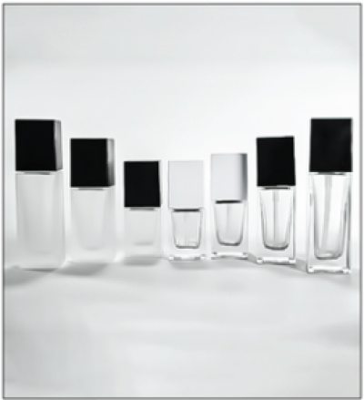 ขวดแก้วคอ 18 ( Glass Bottle Neck 18 )  รุ่น T18FP ขนาด 15-40 ml ใส่เซรั่ม น้ำหอม เอสเซ้นต์ ขวดแบ่ง ภาชนะ