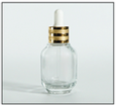 [COSS] ขวดแก้วคอ 20  ( Glass Bottle Neck 20 )  รุ่นT20BU ดรอปเปอร์ขนาด 30ml ใส่เซรั่ม น้ำหอม เอสเซ้นต์ ขวดแบ่ง ภาชนะ