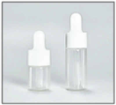 [COSS] ขวดแก้วคอ 18  ( Glass Bottle Neck 18 )  รุ่นT20CL-5 / T20CL-10 ดรอปเปอร์ขนาด 5-10ml ใส่เซรั่ม เอสเซ้นต์ ขวดแบ่ง ภาชนะ