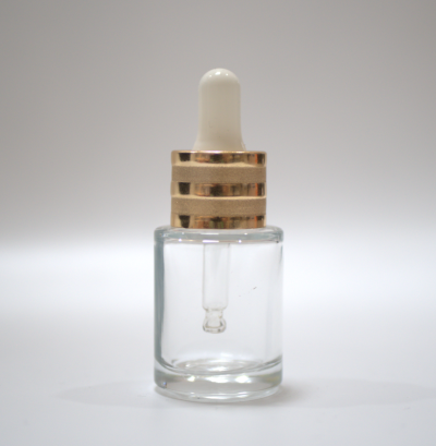 [COSS] ขวดแก้วคอ 20  ( Glass Bottle Neck 20 )  รุ่นT15RD ดรอปเปอร์ขนาด 20ml ใส่เซรั่ม น้ำหอม เอสเซ้นต์ ขวดแบ่ง ภาชนะ