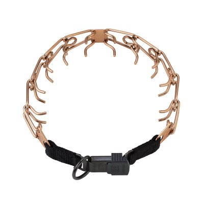 Briar Patch' Click Lock Buckle Canine Pinch Prong Collar Made of Curogan - (3.2 mm). ( 50007 010 67 )