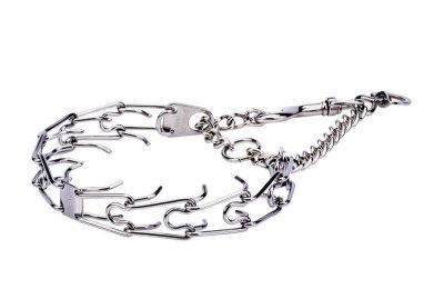 'Apple - Pie Behavior' Stainless Steel Dog Pinch Prong Collar with 1/8 inch (3.2 mm) Prong Diameter - ( 50103 010 55 )