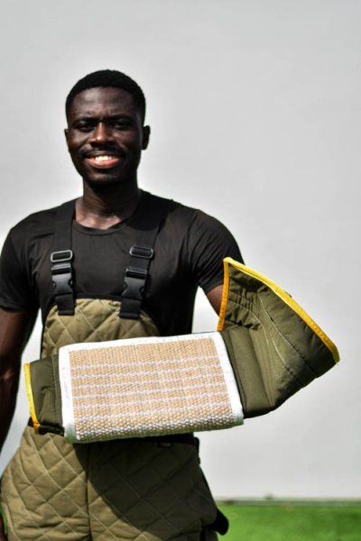 SOLID K9 Intermediate Jute IGP style sleeve [SOK-BS29]