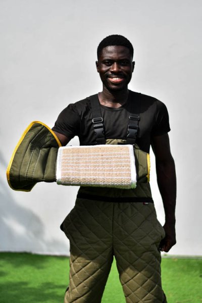 SOLID K9 Intermediate Jute IGP style sleeve [SOK-BS29]