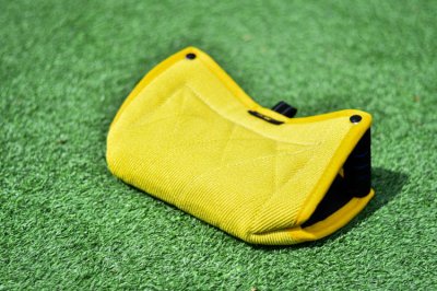 SOLID K9 Double handle bite bar for young dogs (French Linen) [SOK-BC04]