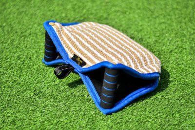 SOLID K9 Double handle bite bar for young dogs (Jute) [SOK-BC08]