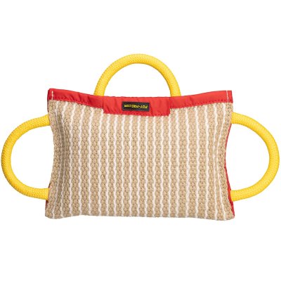Strong Jute Pillow for Bite Dog Training - Medium - 4 inch*10 inch*15 inch (10cm*24cm*27cm) TE74