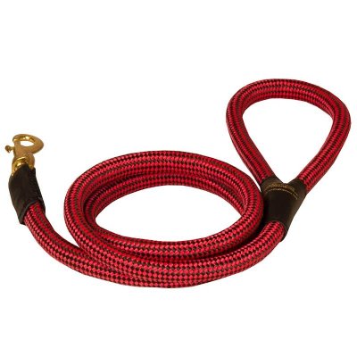 High Quality Cord Nylon Dog Leash for Big Dogs with Extra Strong Brass Snap Hook L20B##001