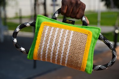 SOLID K9 Jute Cushion with 3 handle ( SOK-BC-23 )