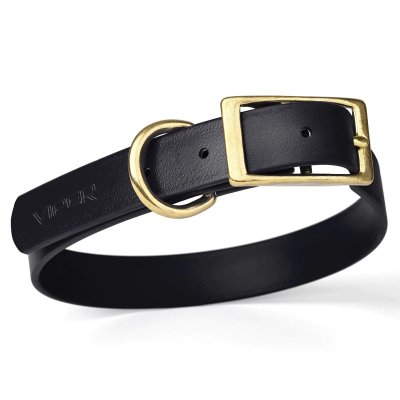 Viper Biothane Collar with Brass Hardware 9 - 12 inch  V7001-1