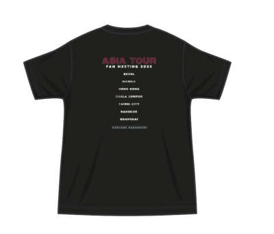KENTARO SAKAGUCHI - T-SHIRT TOUR FORMULA VER.