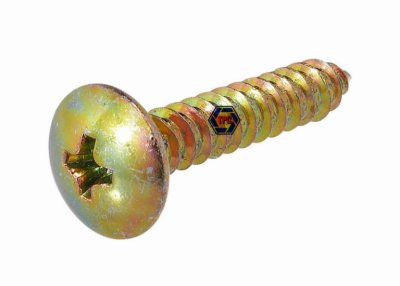 สกรูเกลียวเหล็กหัวร่ม TH ยี่ห้อ TPC #8x1/2 TH(1,000ตัว/กล่อง)