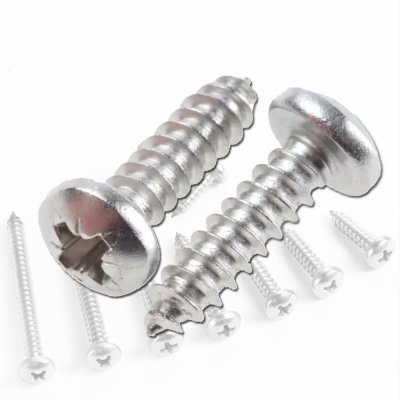 สกรเกลียวปล่อยเหล็กTPC หัว P #7x-1/2"(หัวกลม)1,000ตัว/กล่อง