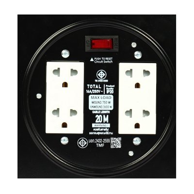 ล้อเก็บสายไฟ มอก. อัศวิน (ADSAWIN By TOSHINO) รุ่น GF315-20M