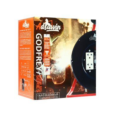 ล้อเก็บสายไฟ มอก. อัศวิน (ADSAWIN By TOSHINO) รุ่น GF315-20M