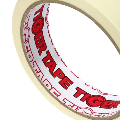 เทปกาวย่น(สีขาว) 1"x20 หลา(12 ชิ้น/แพ็ค)