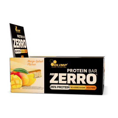 Olimp Mr Zerro Protein Bar 50 g x 4 แท่ง หรือ 25 แท่ง (1 กล่อง)