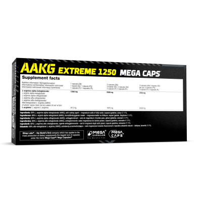 Olimp AAKG 1250 Extreme Mega Caps 120 Caps