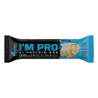 Olimp I’M PRO Protein Bar 40 g x 6 แท่ง หรือ 15 แท่ง (1 กล่อง)