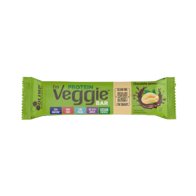 Olimp I’M Veggie Protein Bar 50 g x 4 แท่ง หรือ 25 แท่ง (1 กล่อง)