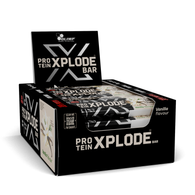 Olimp Protein Xplode Bar 40 g x 6 แท่ง หรือ 25 แท่ง (1 กล่อง)