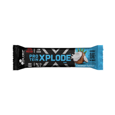 Olimp Protein Xplode Bar 40 g x 6 แท่ง หรือ 25 แท่ง (1 กล่อง)