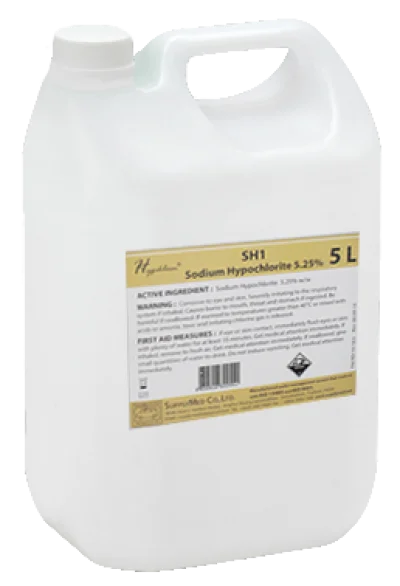 Sodium Hypochlorite 5.25% (5L)