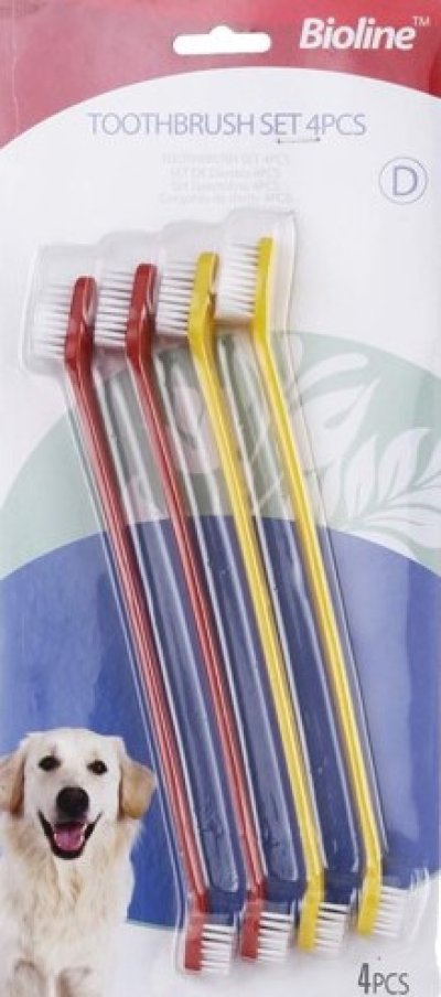 ไบโอไลน์ ชุดแปรงและยาสีฟัน สำหรับสุนัขและแมว