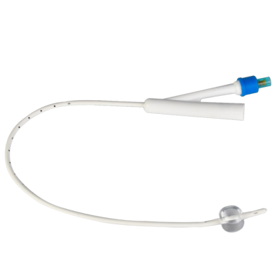 Premium Dog Silicone Foley Catheter, 2-way, White