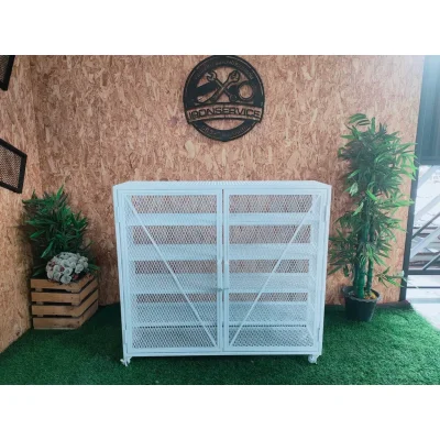 ชั้นวางรองเท้า 6 ชั้นบานพับ