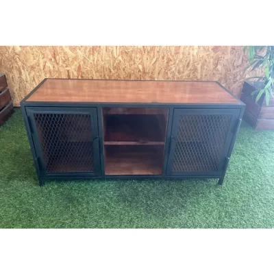 ตู้ไม้เก็บของไม้+บานตะแกรง